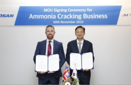 Doosan Enerbility develops amonia cracking technology for hydrogen power generation 