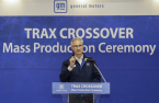 GM Korea begins mass production of Trax crossover 