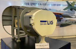 LIG Nex1 unveils AESA radar for FA-50 light fighter 
