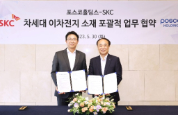 POSCO Group, SKC to jointly develop lithium metal cathode material