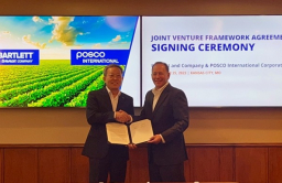 POSCO, Bartlett to set up grain procurement joint venture