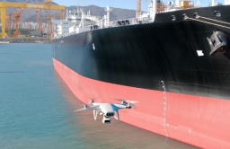 Hanwha Ocean develops draft measuring with drones