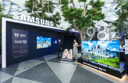 Samsung unveils 2024 TV lineup at Changi Airport