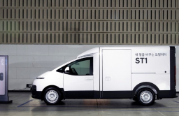 Hyundai launches the ST1, its 1st electric work van with futuristic styling