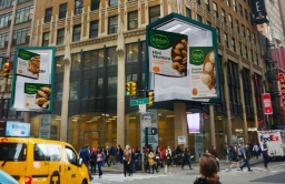 Bibigo releases 3D ad in New York Times Square
