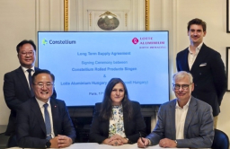 Lotte Infracell, Constellium sign anodic film supply contract