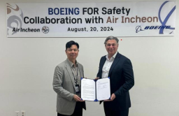 Air Incheon joins Boeing safety operation support program 