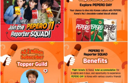 Lotte Wellfood to collaborate with Topper Guild for Pepero Day promotion