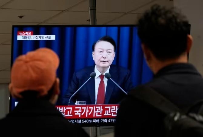 South Korea president to lift martial law after Parliament rejects move