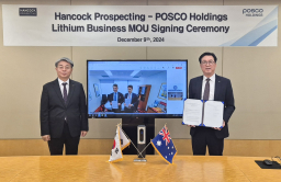 POSCO, Hancock seek to jointly build lithium plant