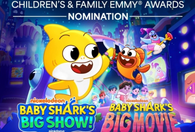 Baby Shark receives three Emmy nominations
